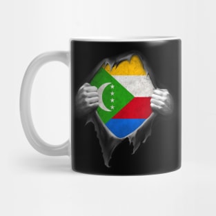 Comoros Flag Comorian Roots DNA Pride Gift Mug